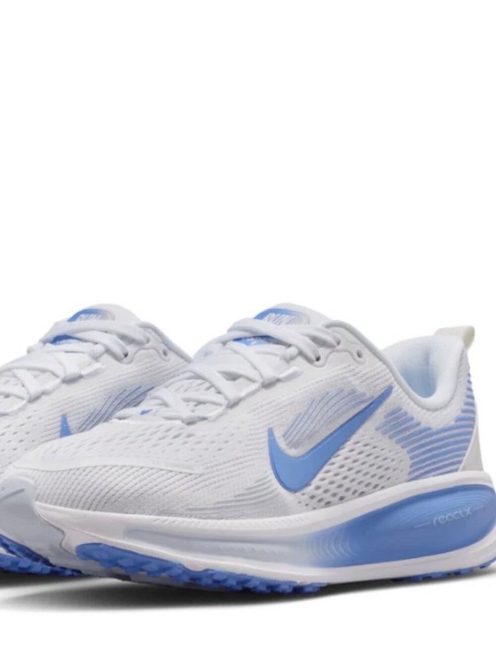 Nike Vomero 18 (GS) Running Shoes Kids Size 6.5 / Womens Size 8 White/Blue NEW
